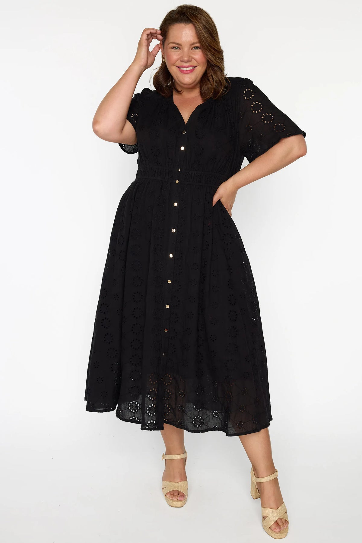Tamsen Black Dress