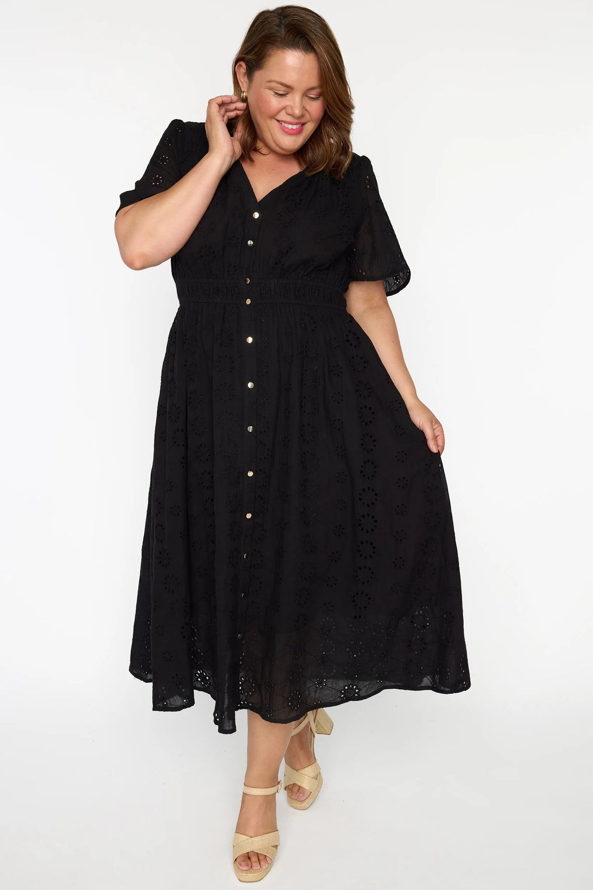 Tamsen Black Dress