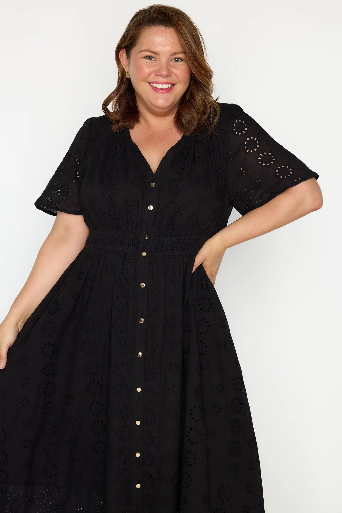 Tamsen Black Dress