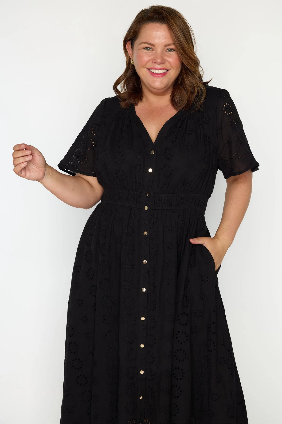 Tamsen Black Dress