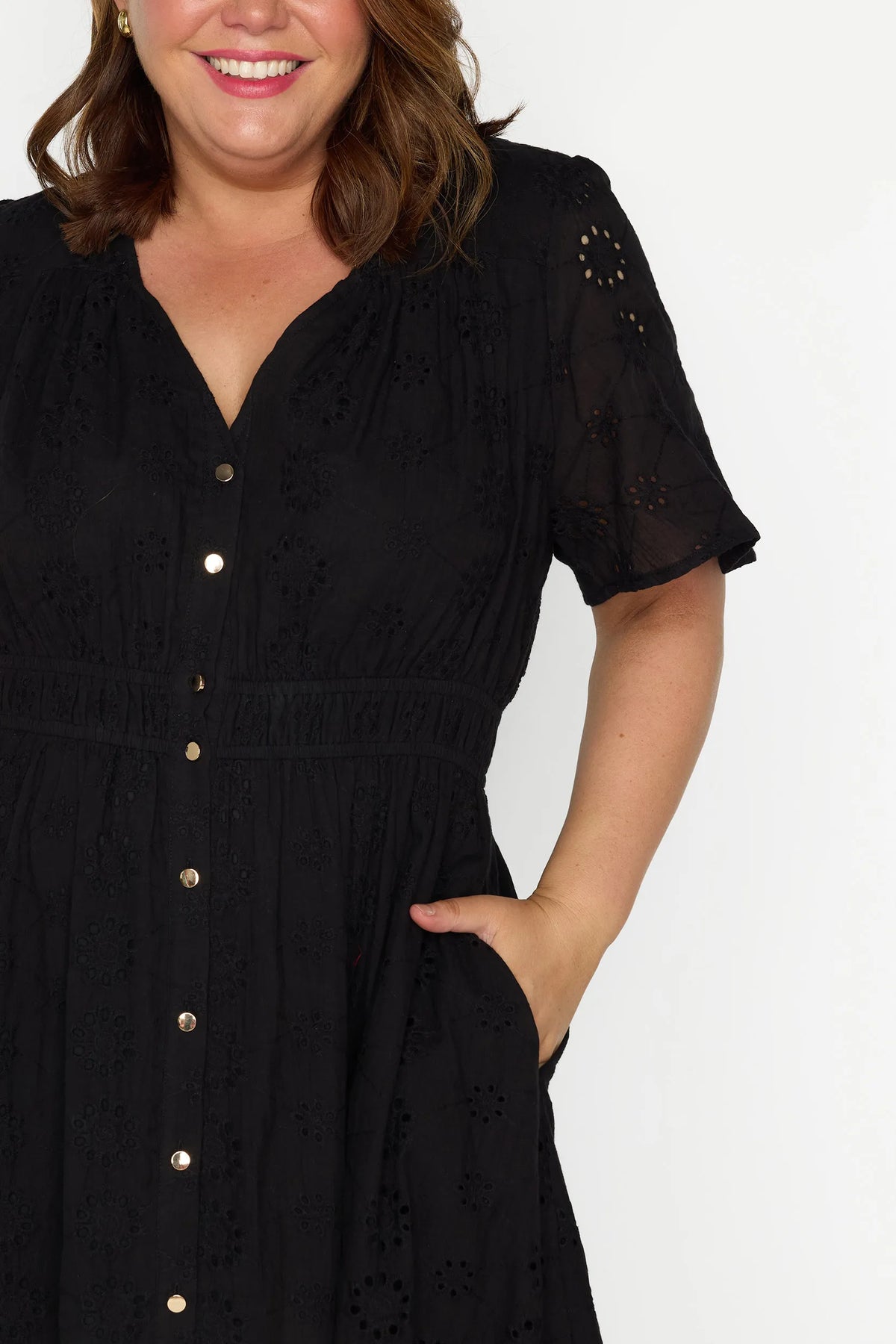 Tamsen Black Dress