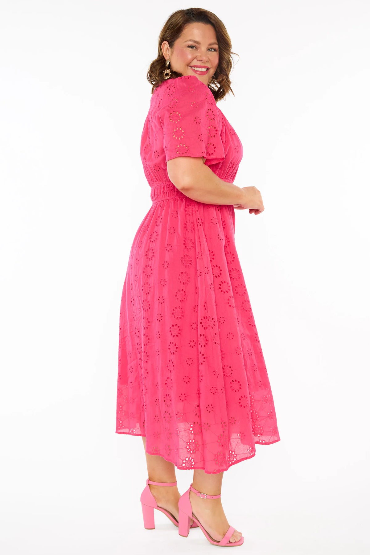Tamsen Candy Pink Dress