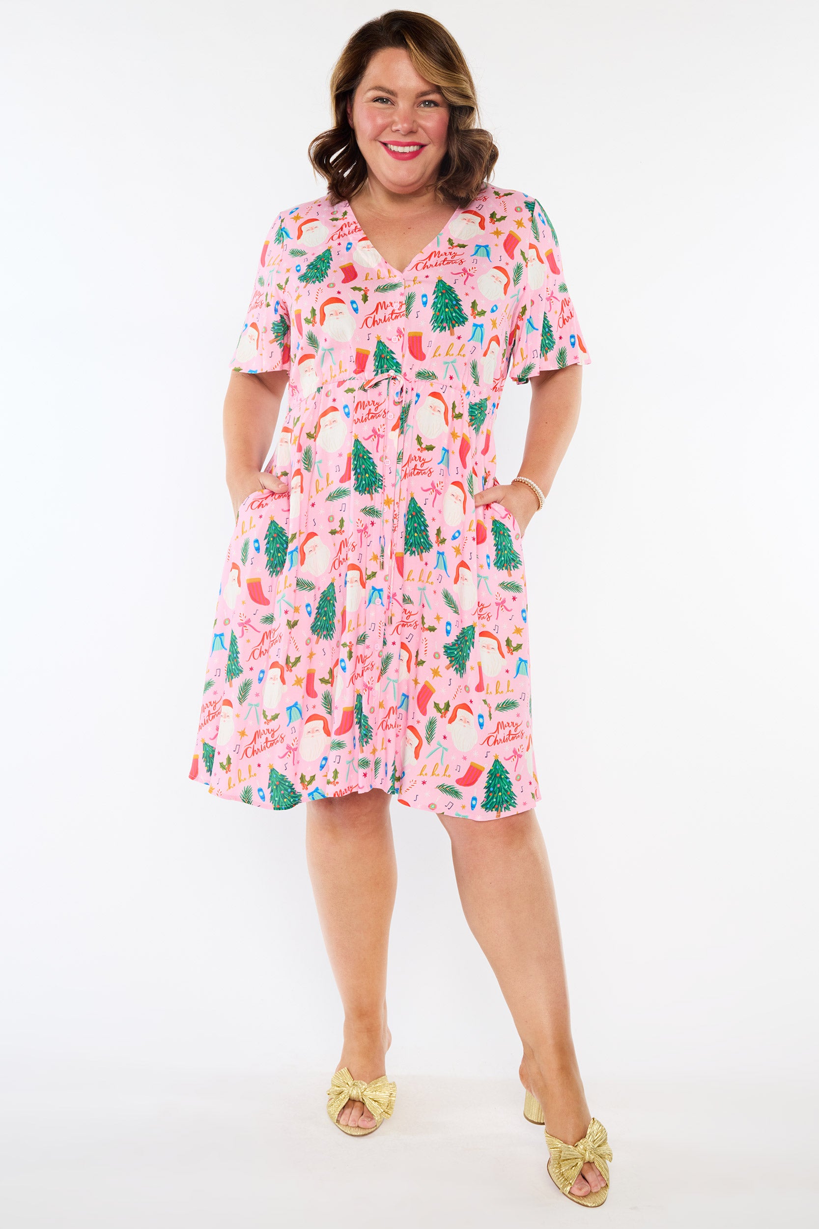 Jaz Vintage Christmas Dress (Pre-Order)