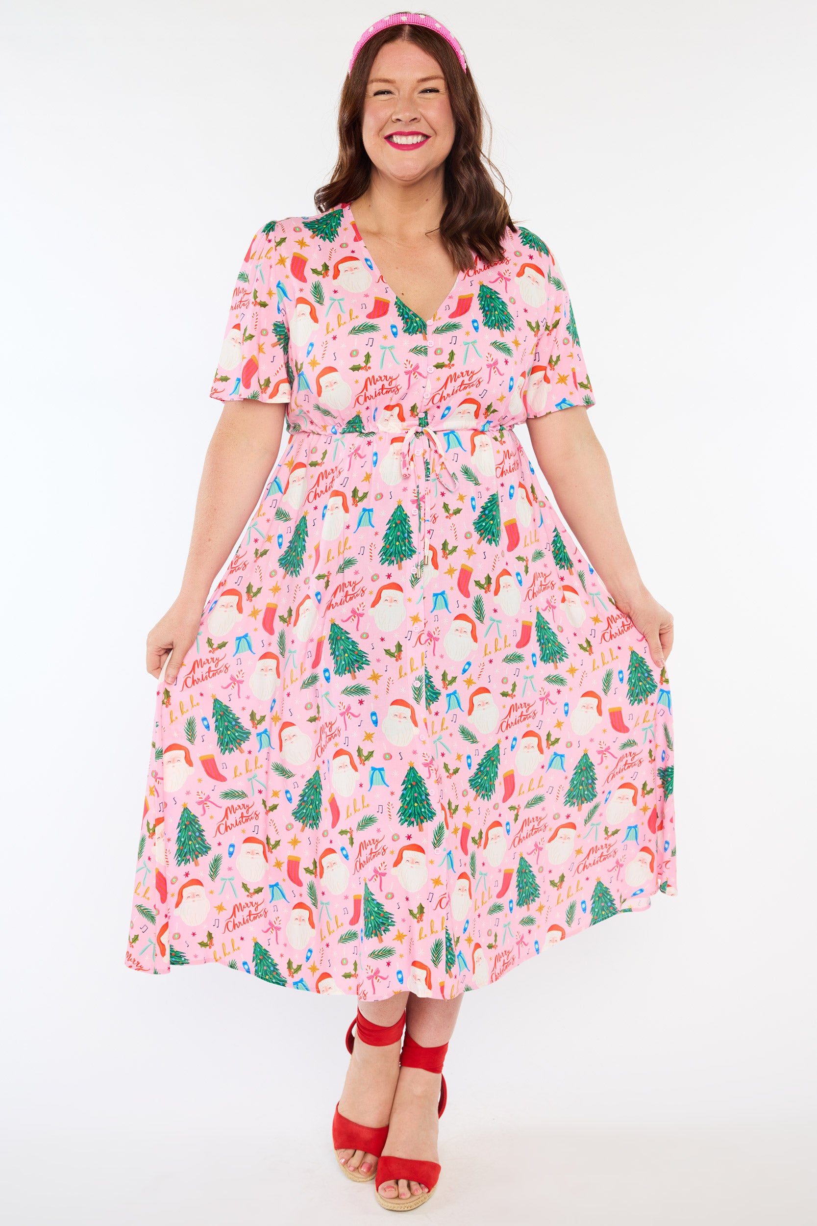Michelle Vintage Christmas Dress (Pre-Order)