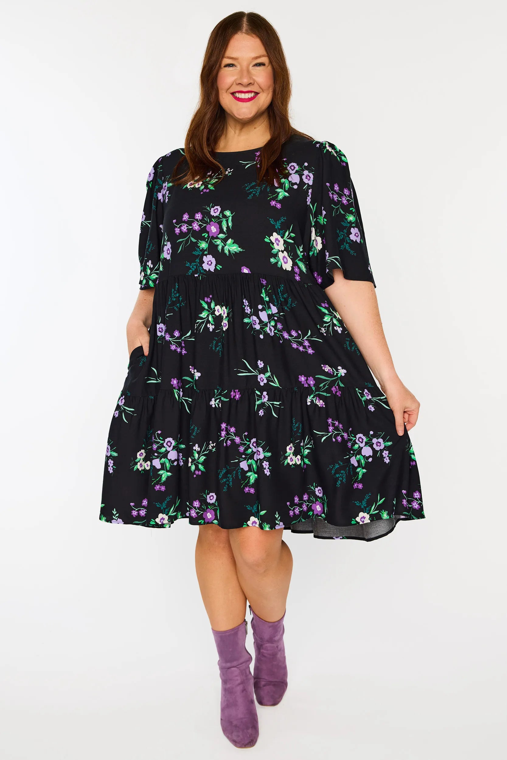 Izzie Violet Night Dress – Violet Night mini dress
