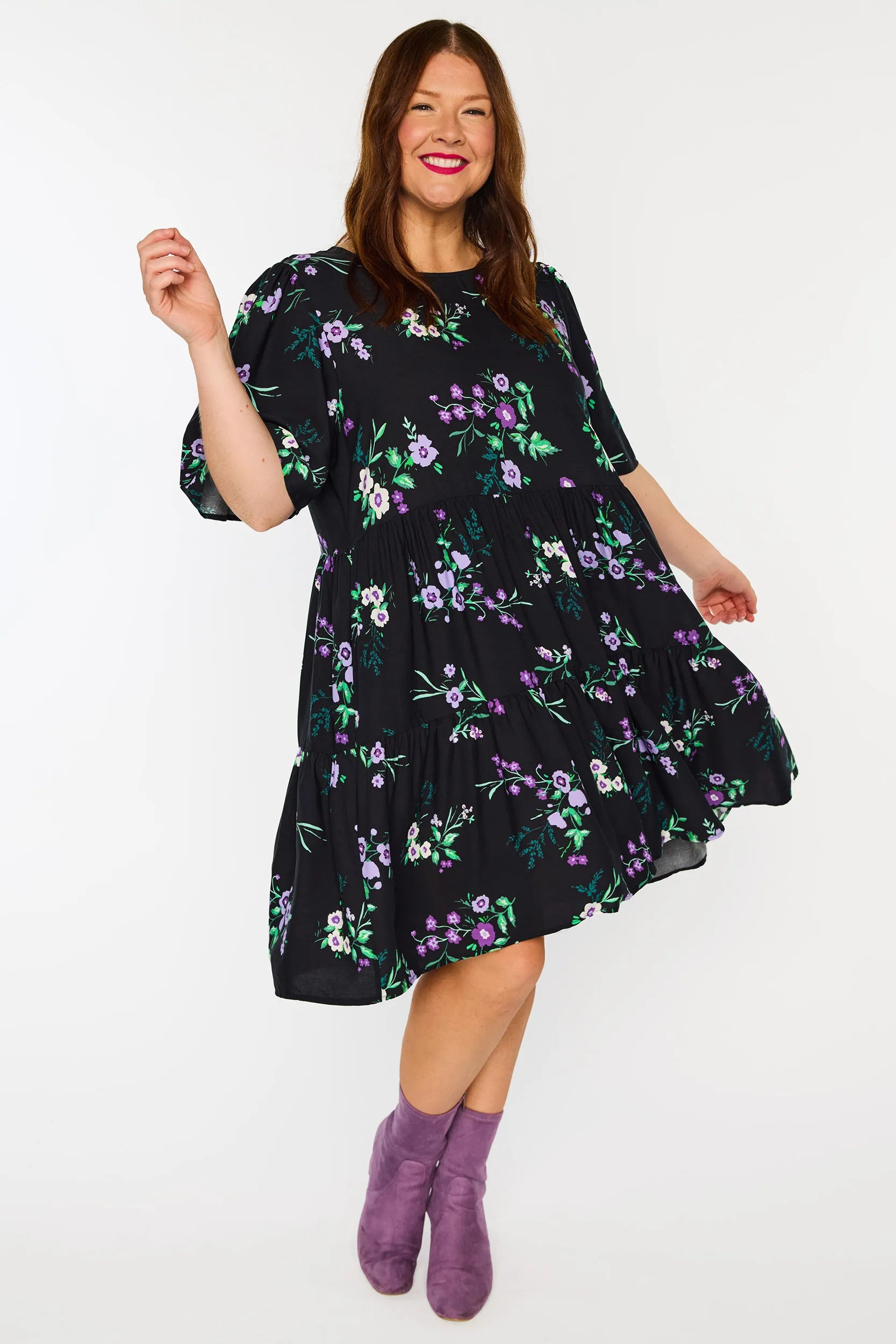 Izzie Violet Night Dress – Violet Night mini dress