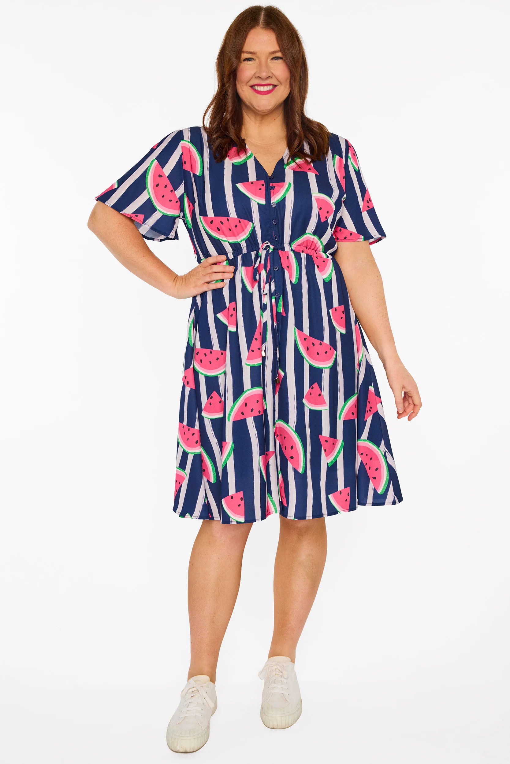 Siena Wonderful Watermelon Dress