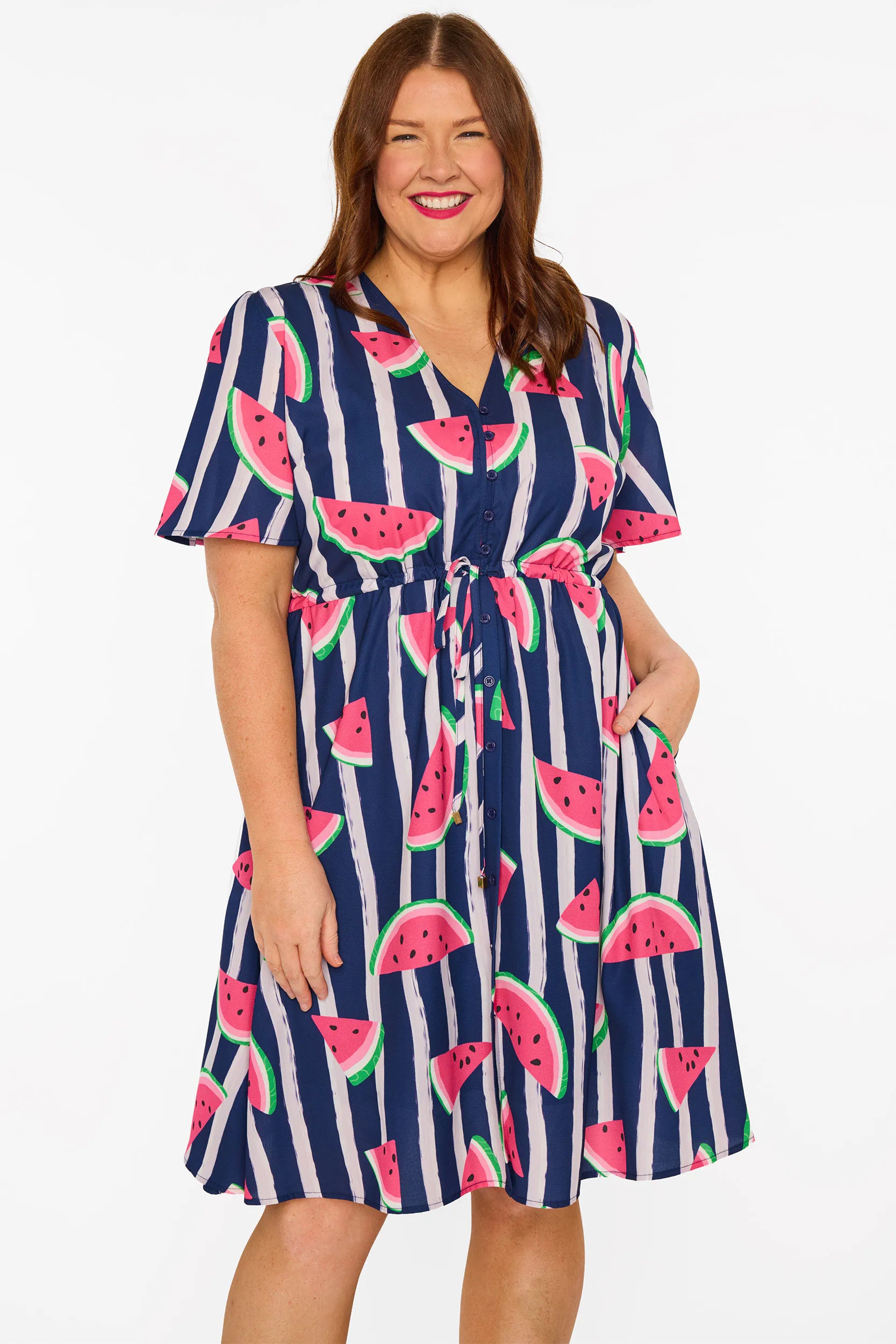 Siena Wonderful Watermelon Dress