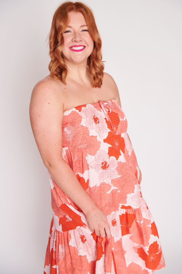 Willy Popping Orange Skirt – Popping Orange maxi skirt