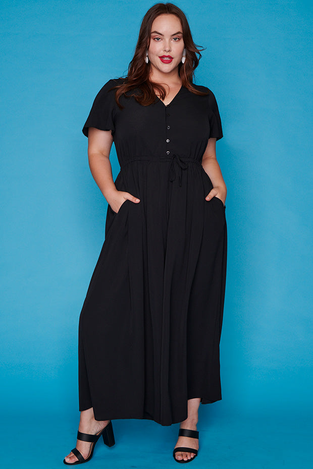 Justine Black Jumpsuit – Black jumpsuit