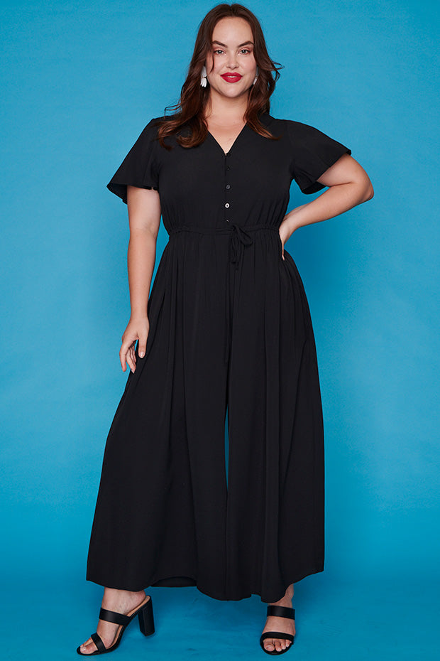 Justine Black Jumpsuit – Black jumpsuit