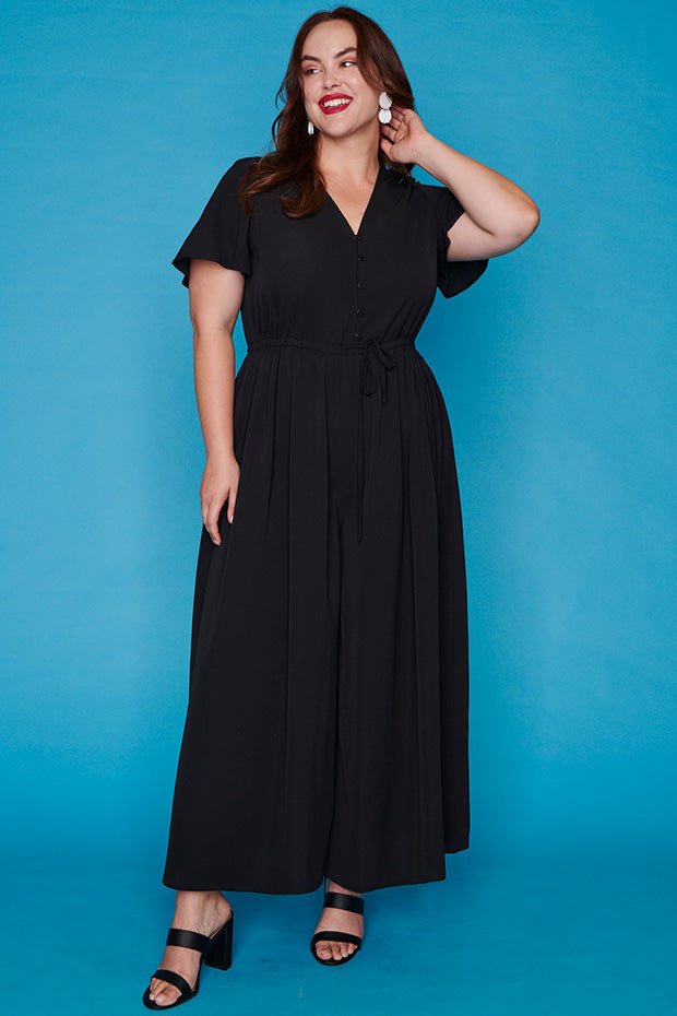 Justine Black Jumpsuit – Black jumpsuit