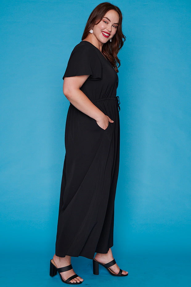 Justine Black Jumpsuit – Black jumpsuit