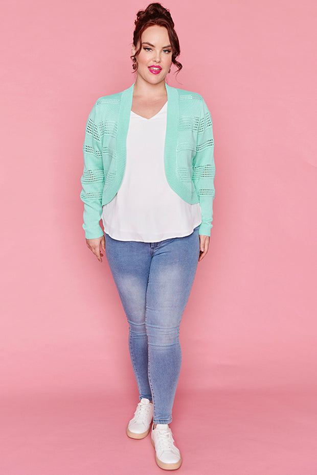 Sumita Atomizer Blue Cardi â Atomizer Blue cardigan