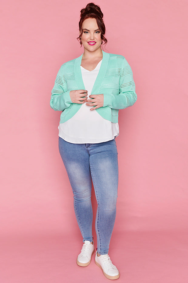 Sumita Atomizer Blue Cardi – Atomizer Blue cardigan