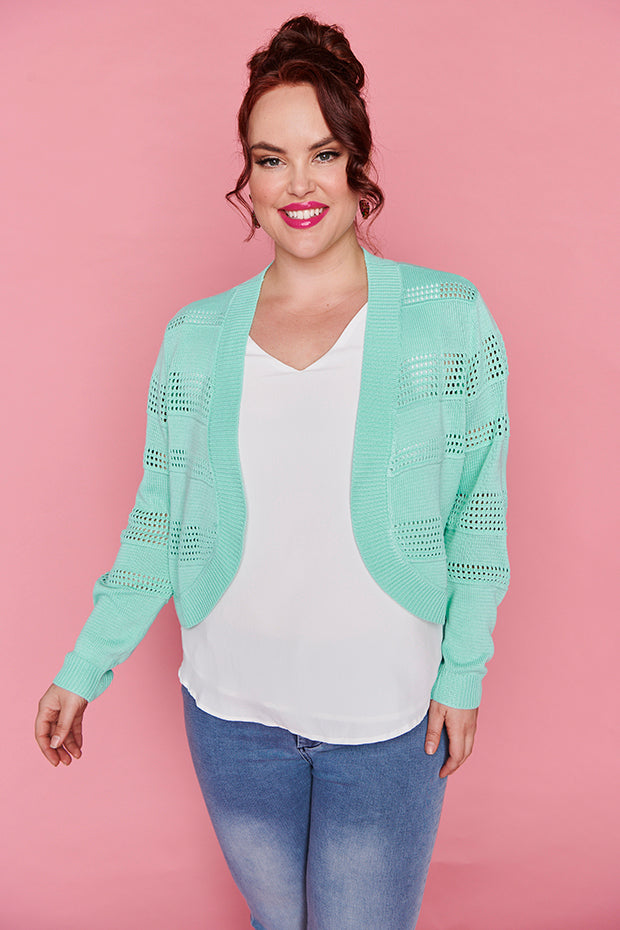 Sumita Atomizer Blue Cardi â Atomizer Blue cardigan