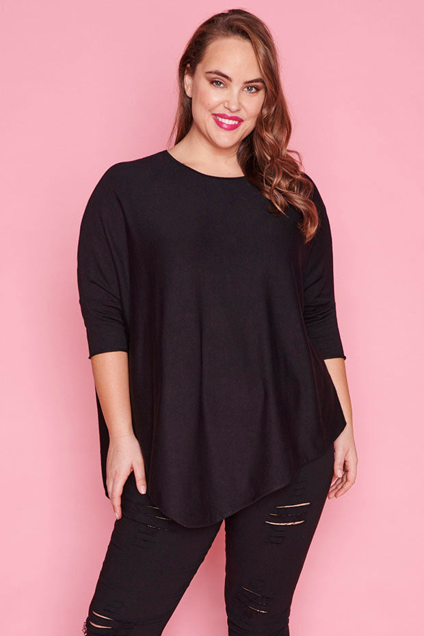 Gemini Black Knit â Black sweater