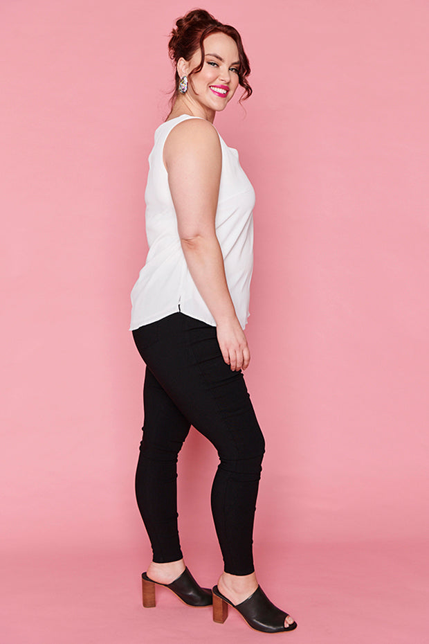 Gabrielle White Top – White loose top
