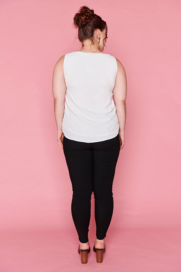 Gabrielle White Top – White loose top