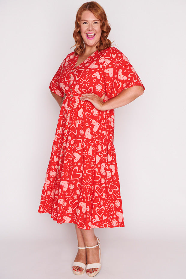 Jessica Love N Sun Dress โ Love N Sun midi dress