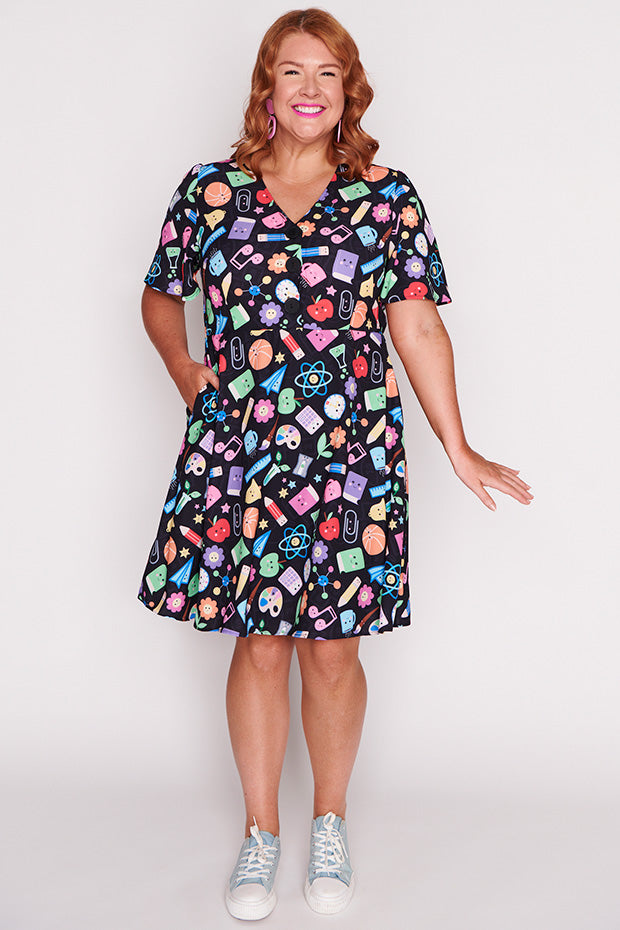 Logan School Days Dress โ School Days knee length dress