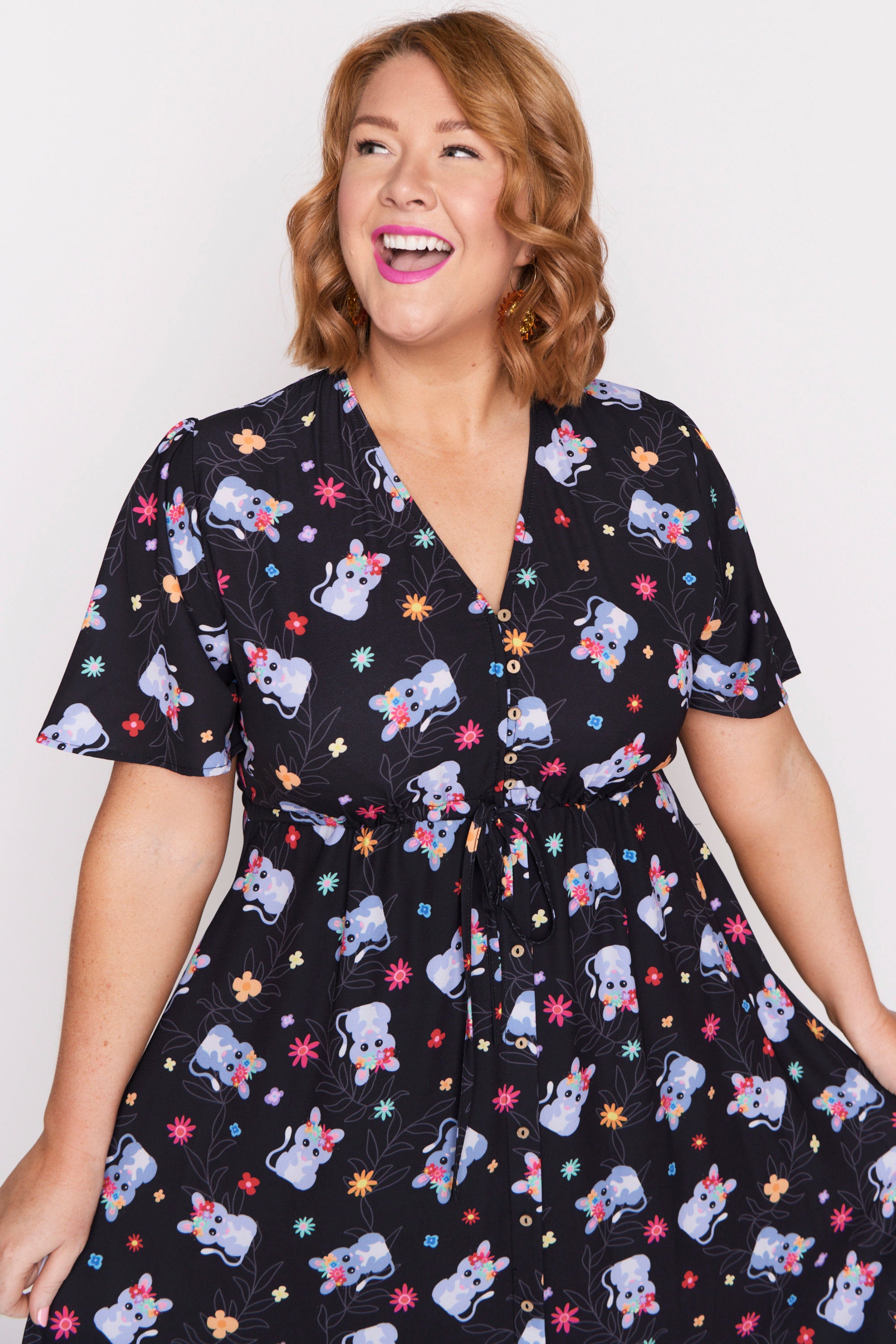 Marley Bilby Blossom Dress โ Bilby Blossom midi dress