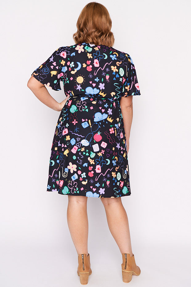 Siena Meeting Minutes Dress โ Meeting Minutes knee length dress