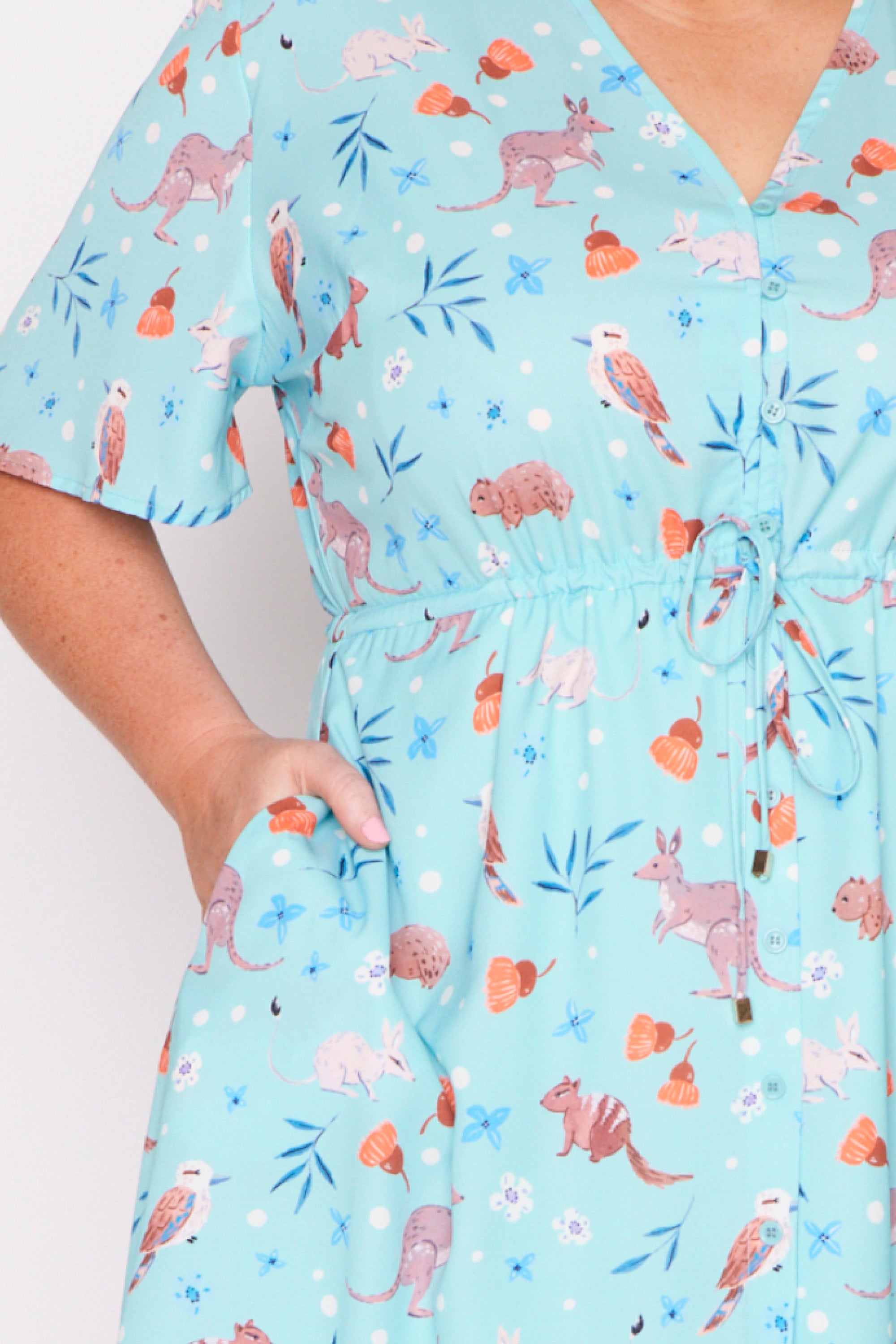 Siena Hopping Happy Dress – Hopping Happy knee length dress