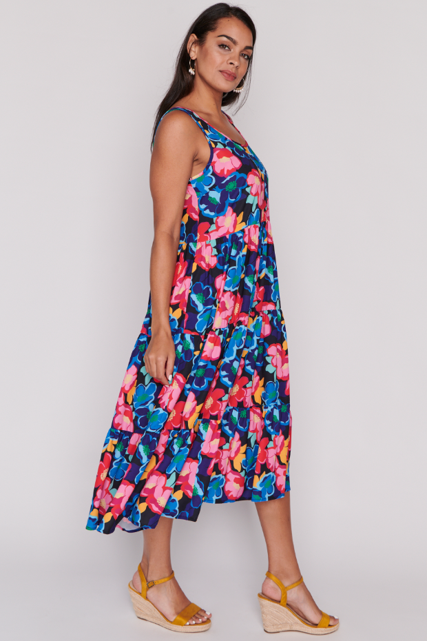 Debbie Perfect Poppies Dress โ Perfect Poppies midi dress