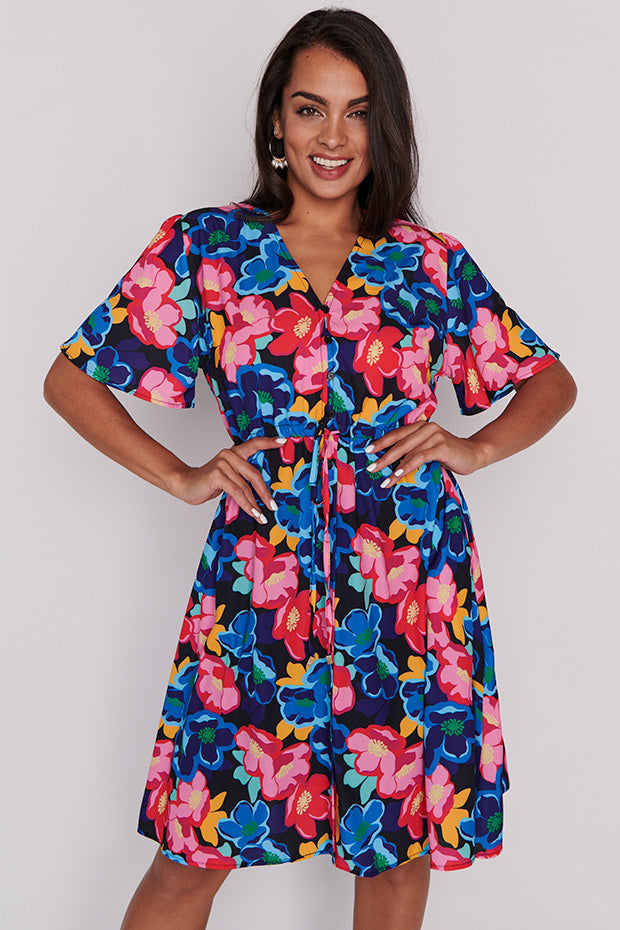 Siena Perfect Poppies Dress – Perfect Poppies knee length dress