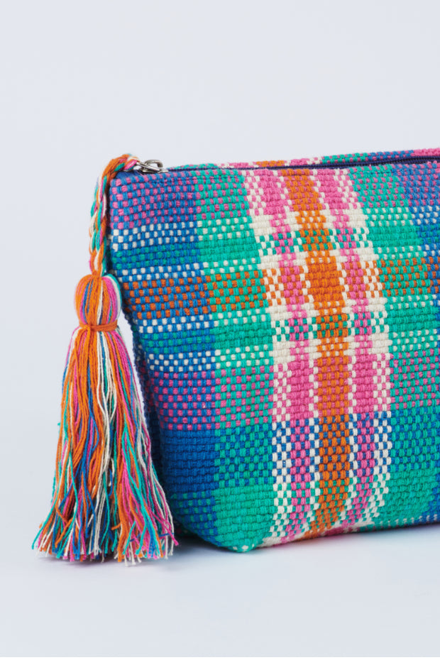 Check Me Out Pink Check Clutch – Check Me Out tote bag