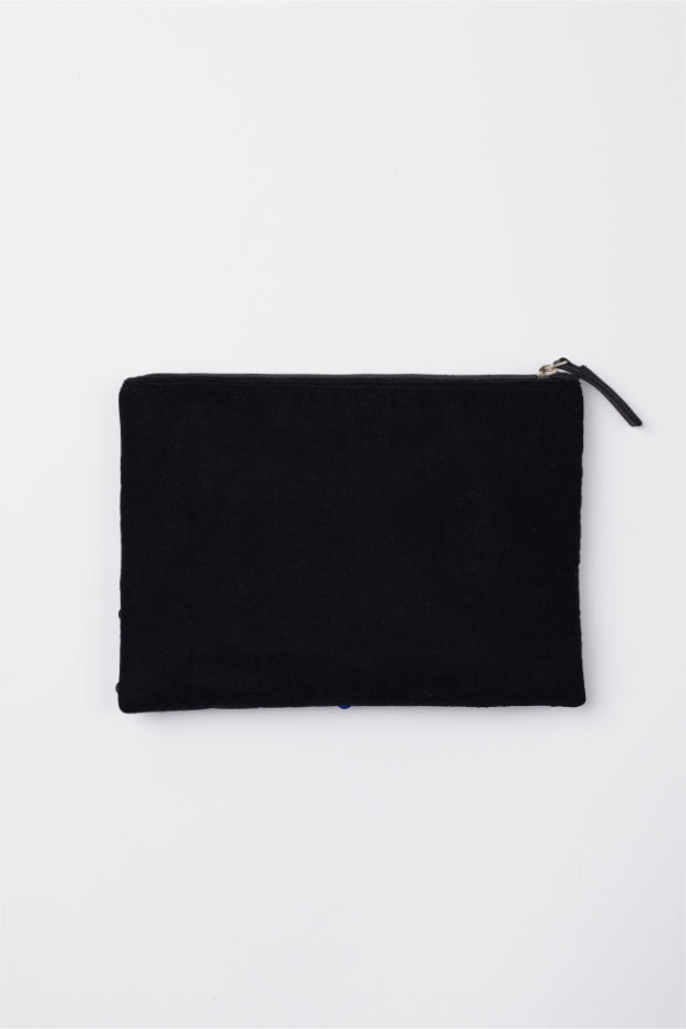 Disco Blue Sequin Pouch โ Blue Sequin pouch