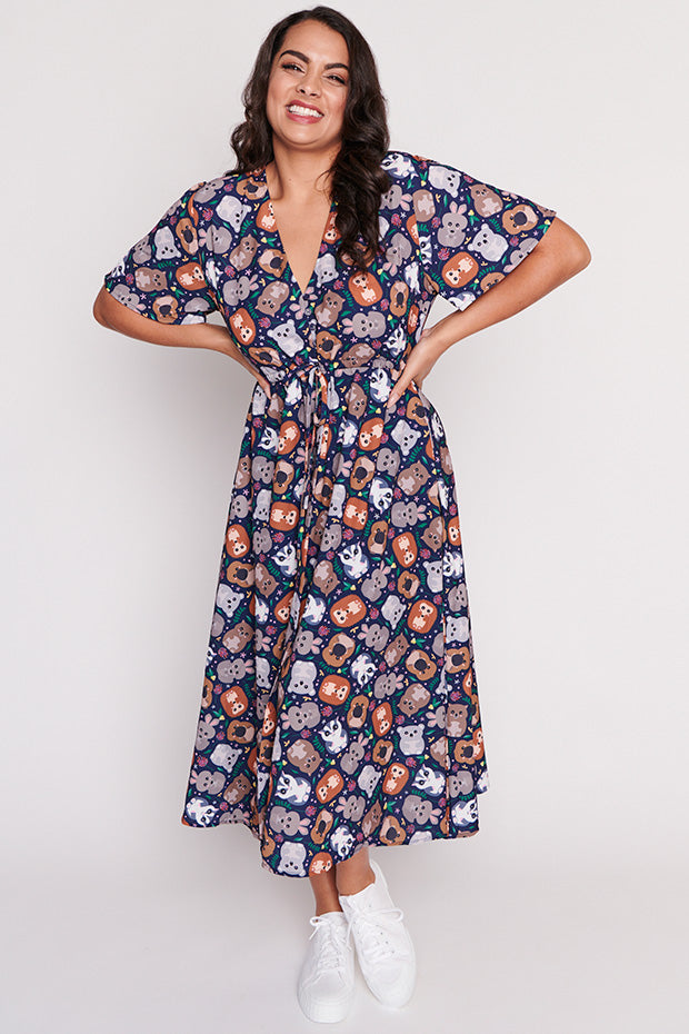 Marley Faun-tastic Friends Dress – Faun-tastic Friends midi dress