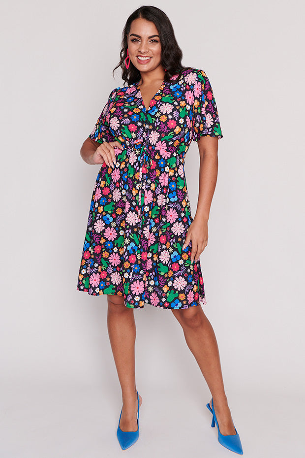 Siena Cactus Garden Dress โ Cactus Garden knee length dress