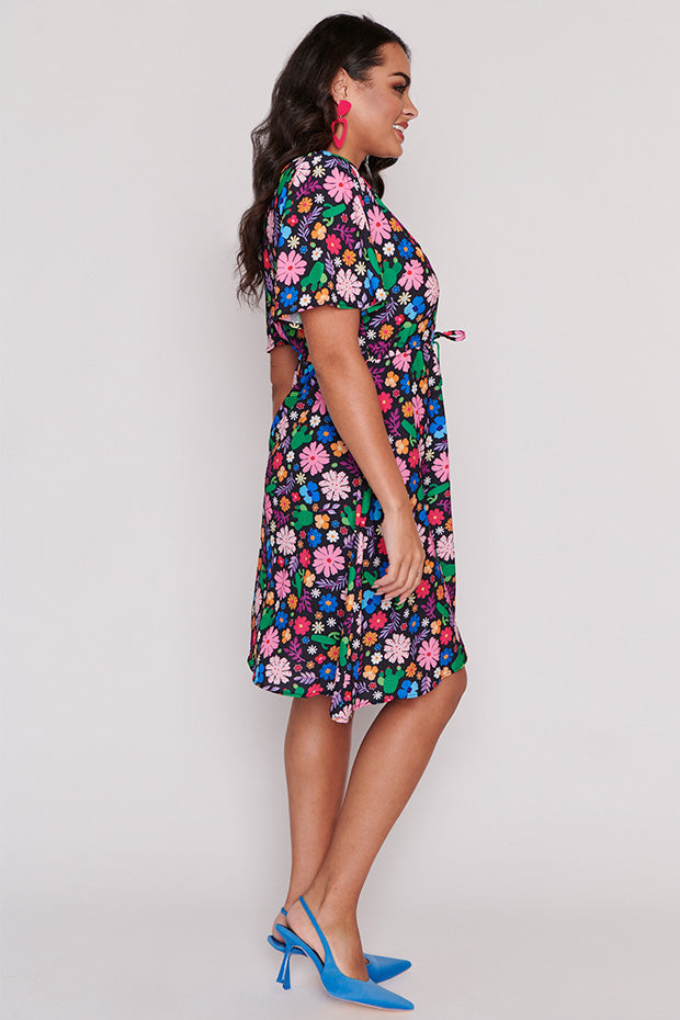 Siena Cactus Garden Dress โ Cactus Garden knee length dress