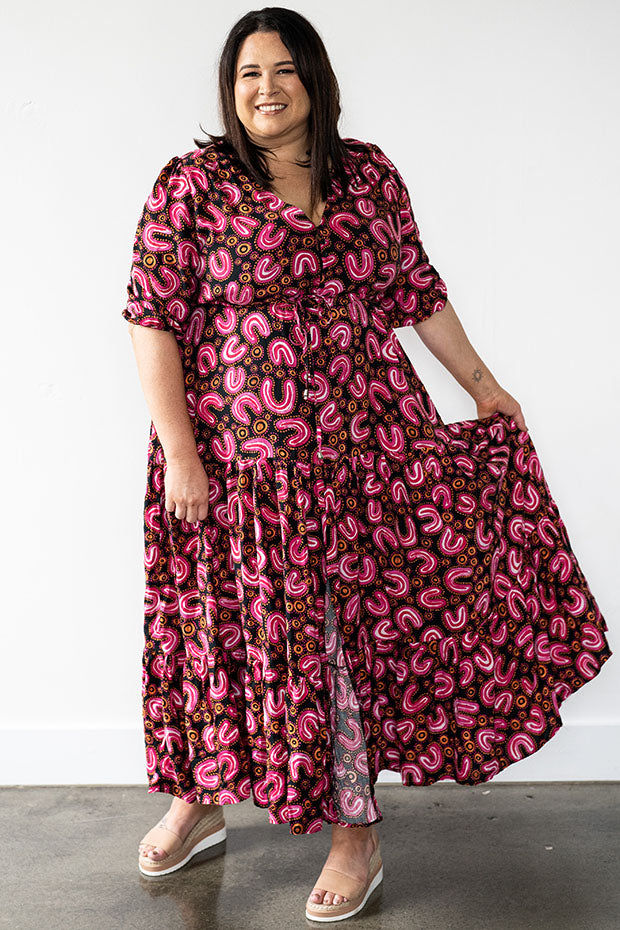 Adeline Yarli Creative Dress – Yarli Creative maxi dress