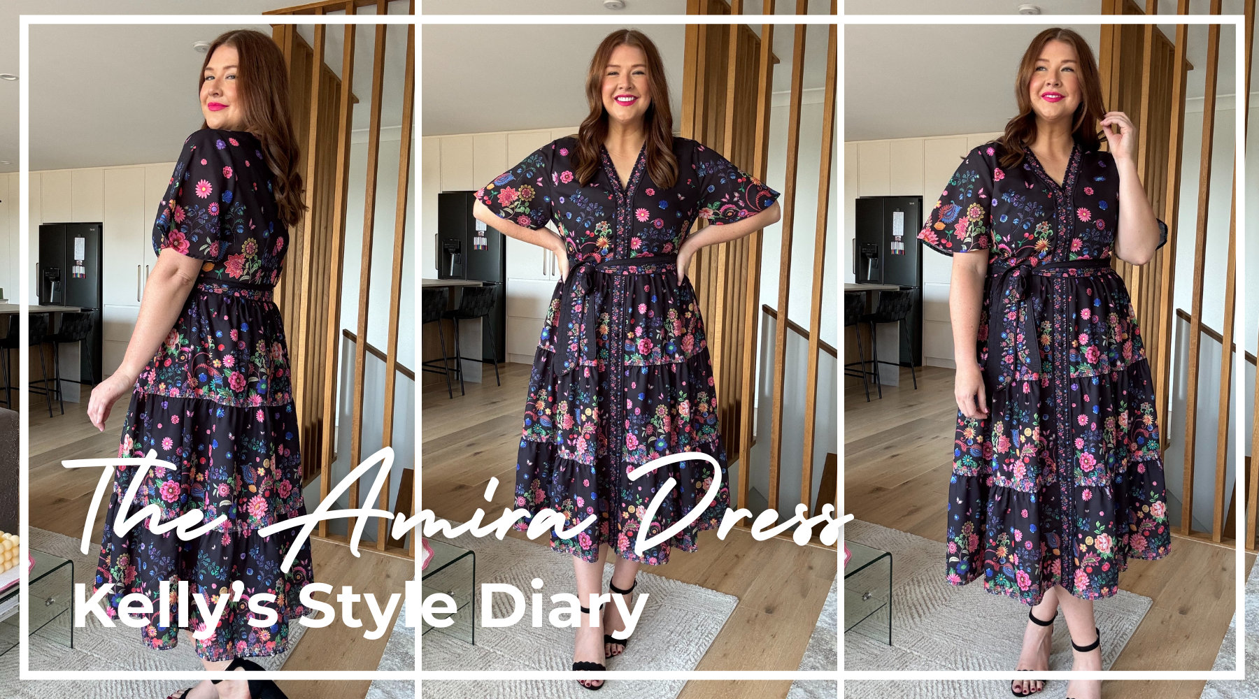 Kelly’s Style Diary: 4 Ways to Tie the Waist Belt on the Amira Dress
