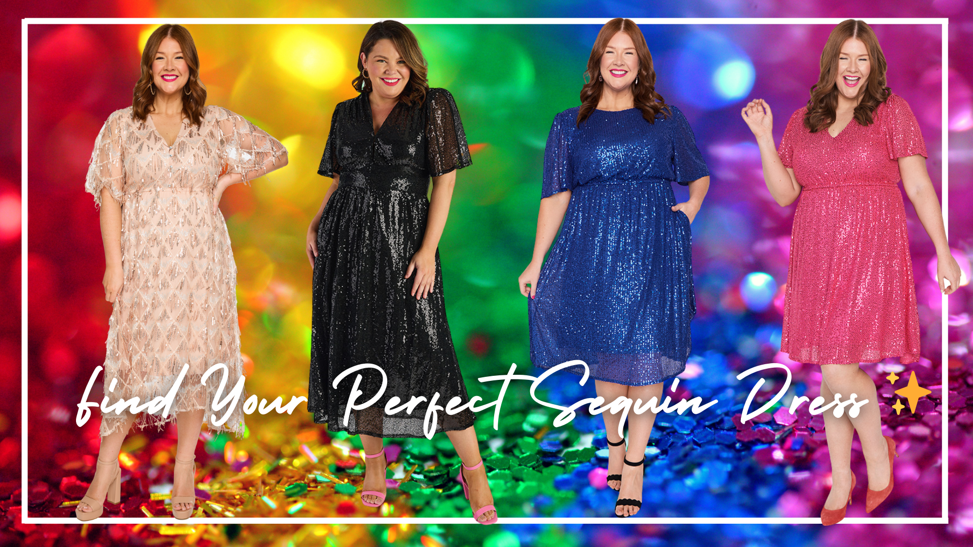 Your perfect sequin dress awaits! ✨