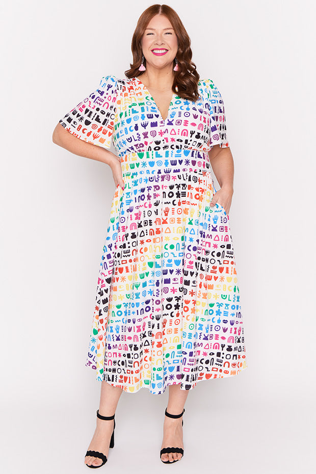 Imogen Symbolism Dress – Symbolism midi dress