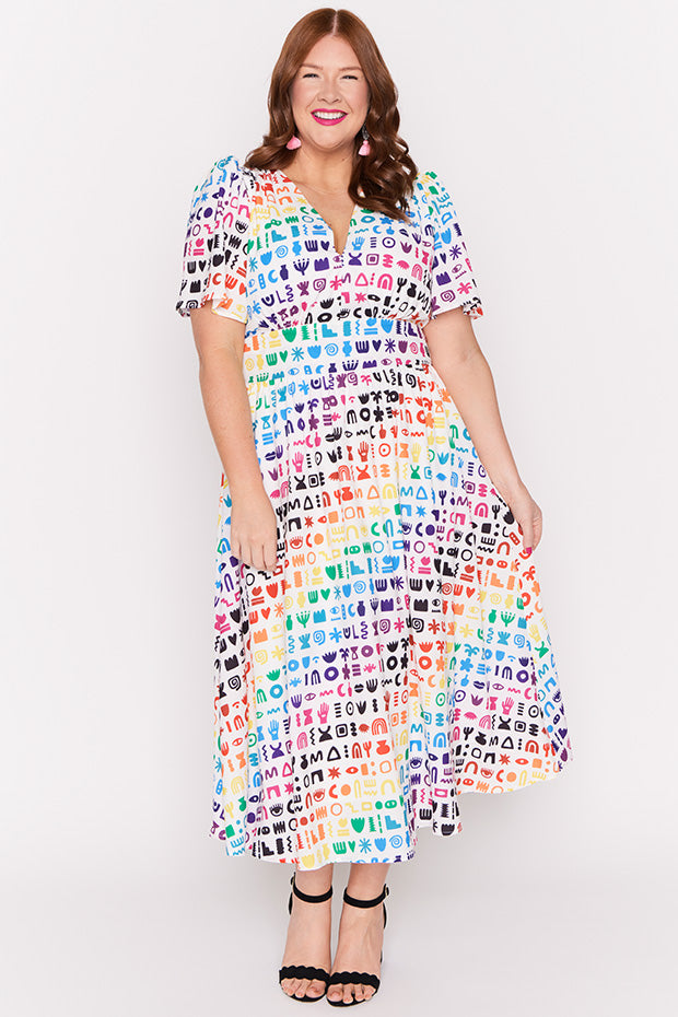 Imogen Symbolism Dress – Symbolism midi dress