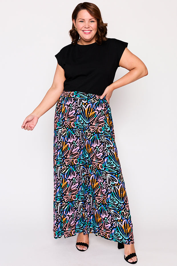 Xane Firework Flowers Pant – Firework Flowers wide leg pants
