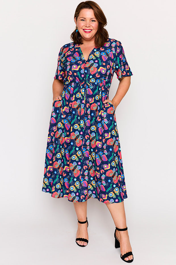 Marley Beautiful Bugs Dress – Beautiful Bugs midi dress