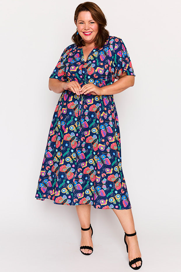 Marley Beautiful Bugs Dress – Beautiful Bugs midi dress