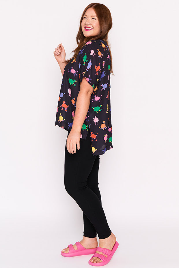 Serena Poodles Top – Poodles top