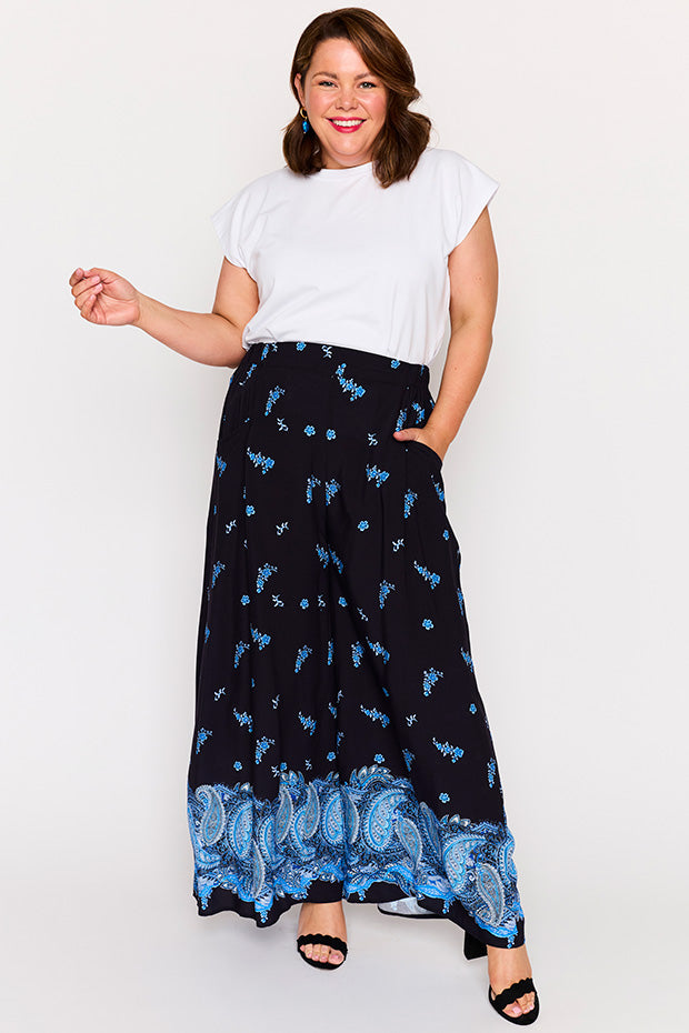 Xane Dancing Paisley Pant – Dancing Paisley wide leg pants