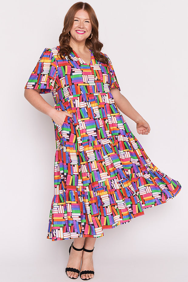 Hollie Book Bliss Dress – Book Bliss midi dress