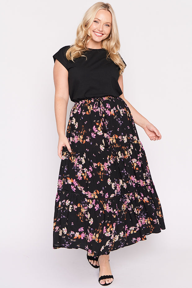 Alexandra Sunset Shadow Skirt – Sunset Shadow maxi skirt