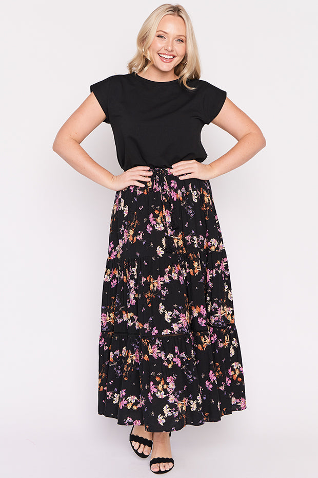 Alexandra Sunset Shadow Skirt – Sunset Shadow maxi skirt