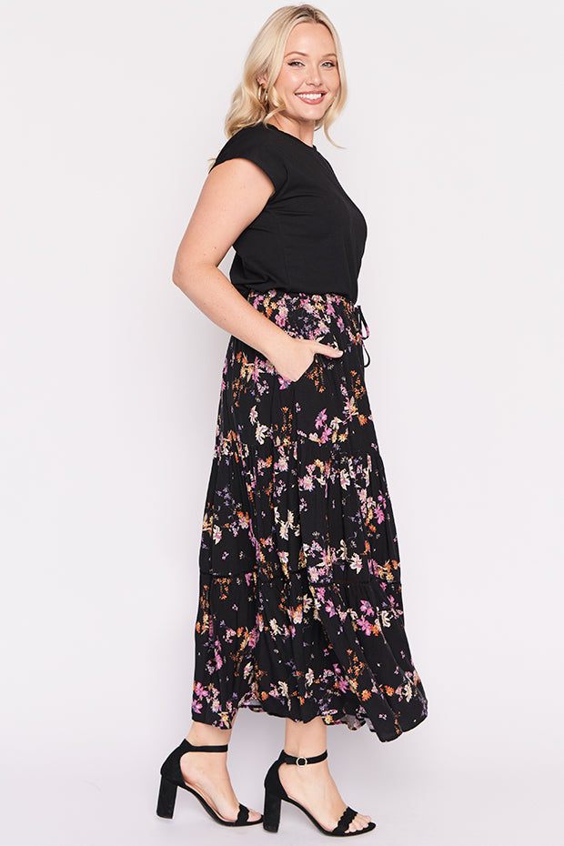 Alexandra Sunset Shadow Skirt – Sunset Shadow maxi skirt