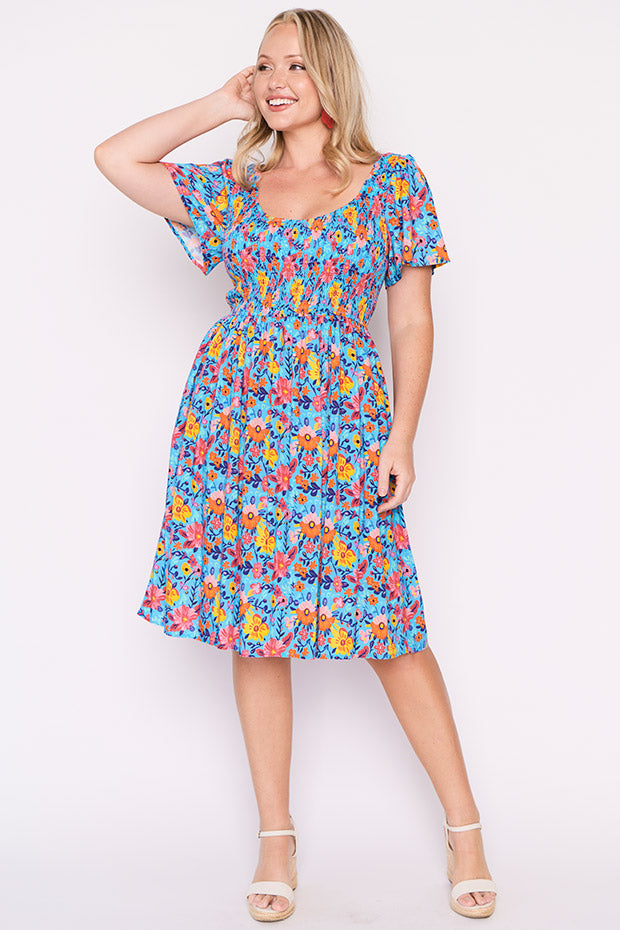 Merida Sky Garden Dress – Sky Garden knee length dress